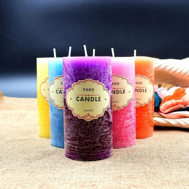 Colorful Soy Wax Scented Candles | Kalsten