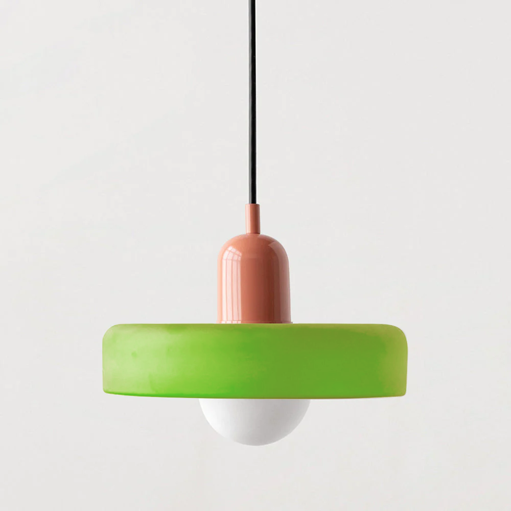Bauhaus Colorful Glass Pendant Light | Kalsten