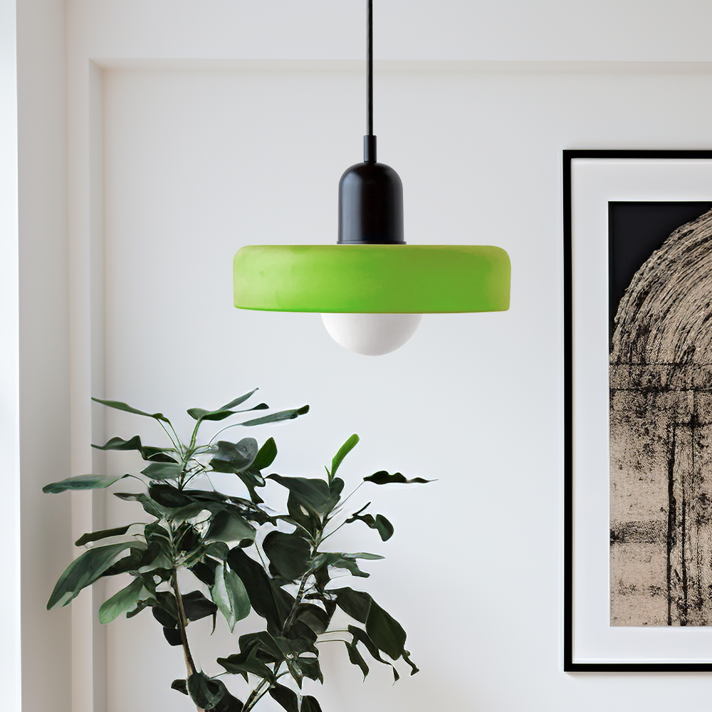 Bauhaus Colorful Glass Pendant Light | Kalsten