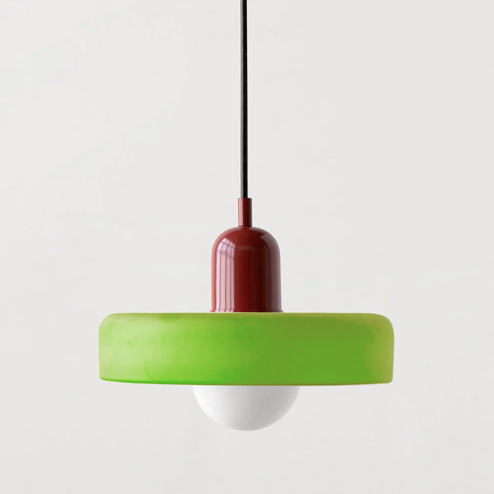 Bauhaus Colorful Glass Pendant Light | Kalsten