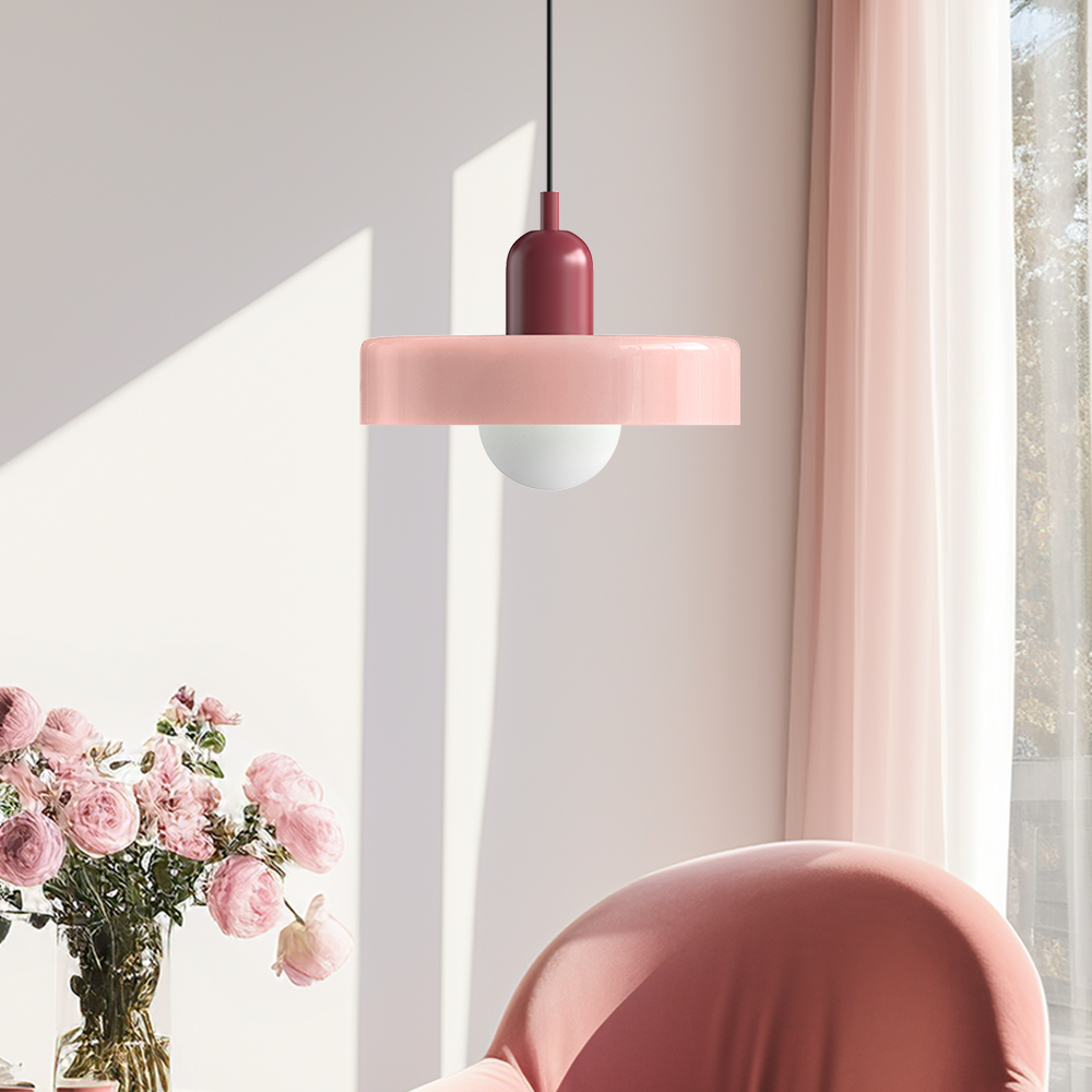 Bauhaus Colorful Glass Pendant Light | Kalsten