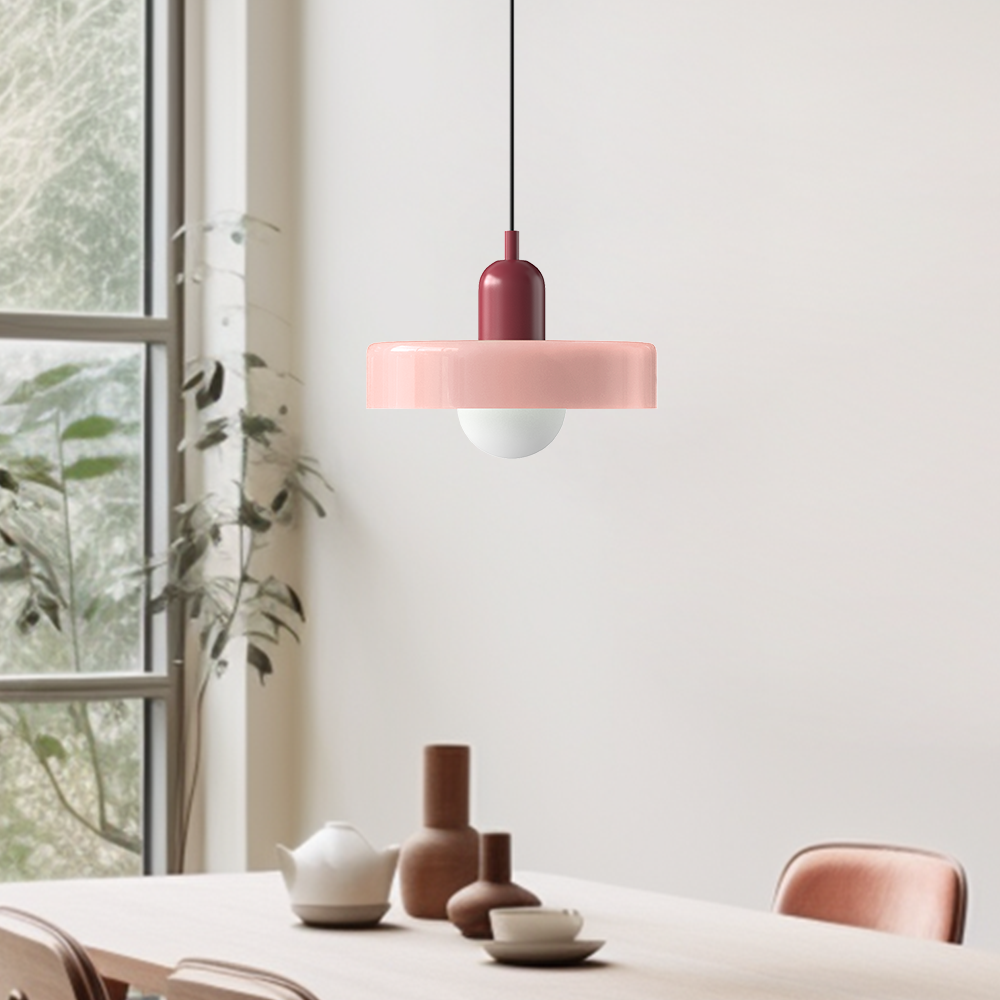 Bauhaus Colorful Glass Pendant Light | Kalsten