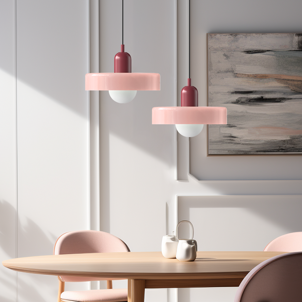 Bauhaus Colorful Glass Pendant Light | Kalsten