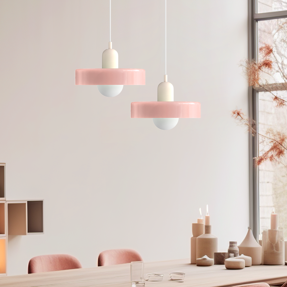 Bauhaus Colorful Glass Pendant Light | Kalsten