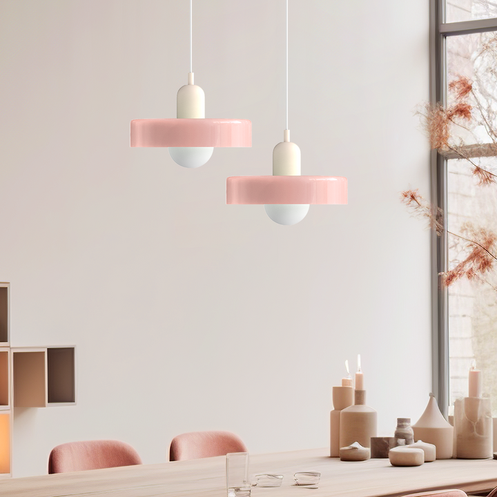 Bauhaus Colorful Glass Pendant Light | Kalsten