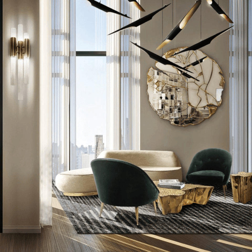 Coltrane Pipe Pendant Light 23.6' | Kalsten