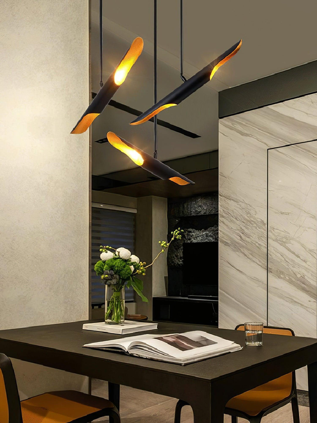 Coltrane Pipe Pendant Light 23.6' | Kalsten