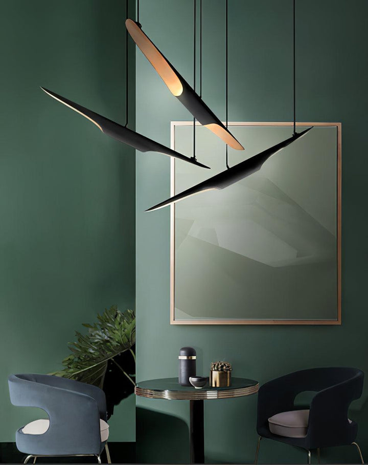 Coltrane Pipe Pendant Light 23.6' | Kalsten