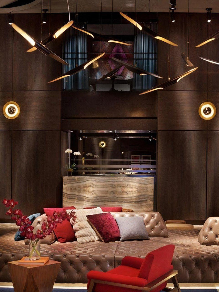 Coltrane Pipe Pendant Light 23.6' | Kalsten