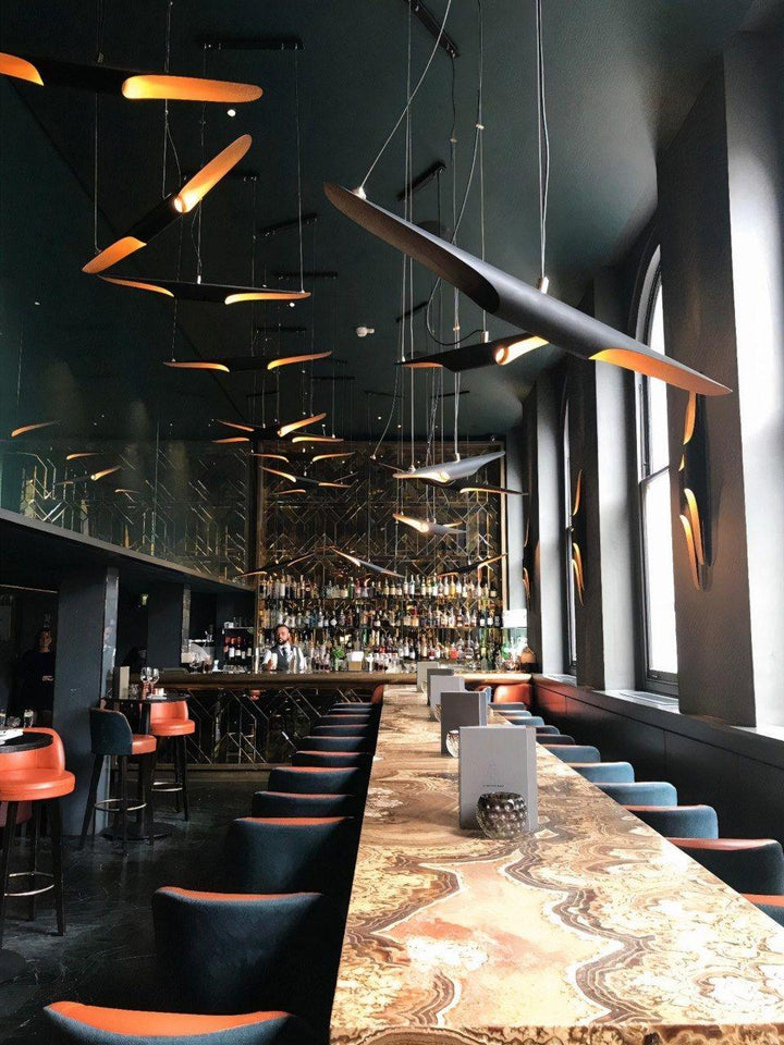 Coltrane Pipe Pendant Light 23.6' | Kalsten