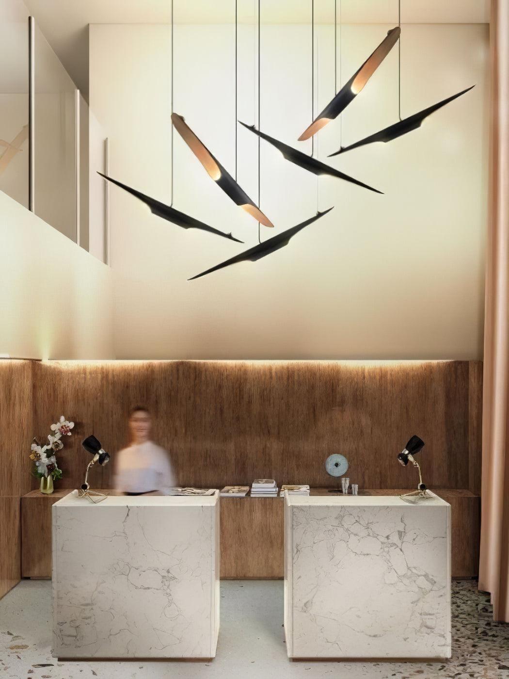 Coltrane Pipe Pendant Light 23.6' | Kalsten