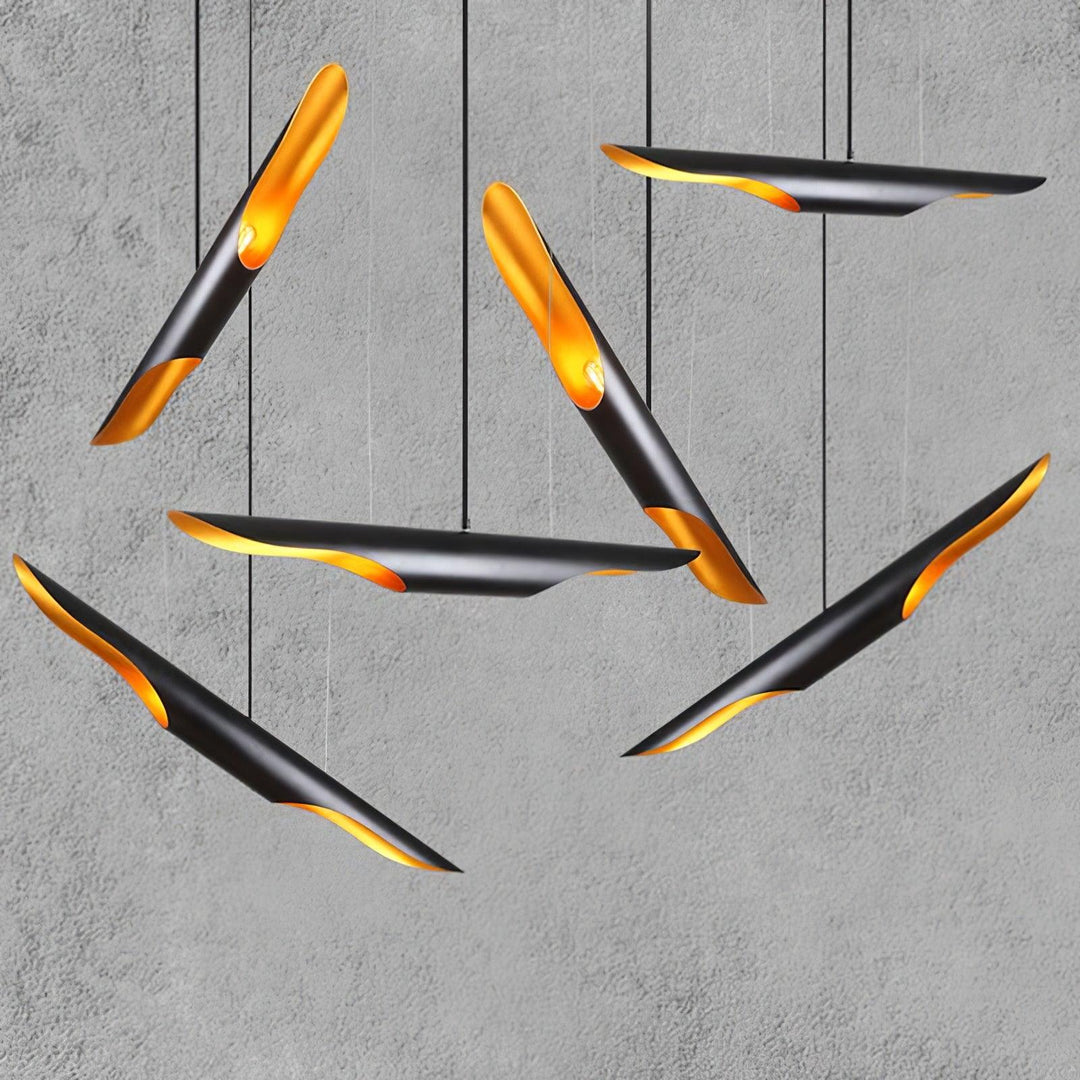 Coltrane Pipe Pendant Light 23.6' | Kalsten