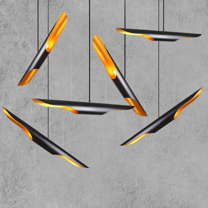 Coltrane Pipe Pendant Light 23.6' | Kalsten