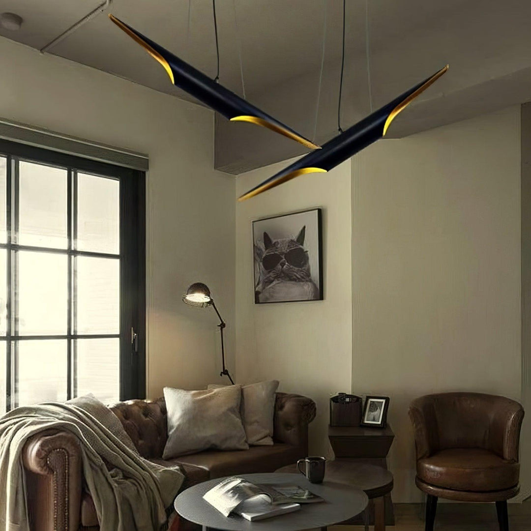Coltrane Pipe Pendant Light 23.6' | Kalsten