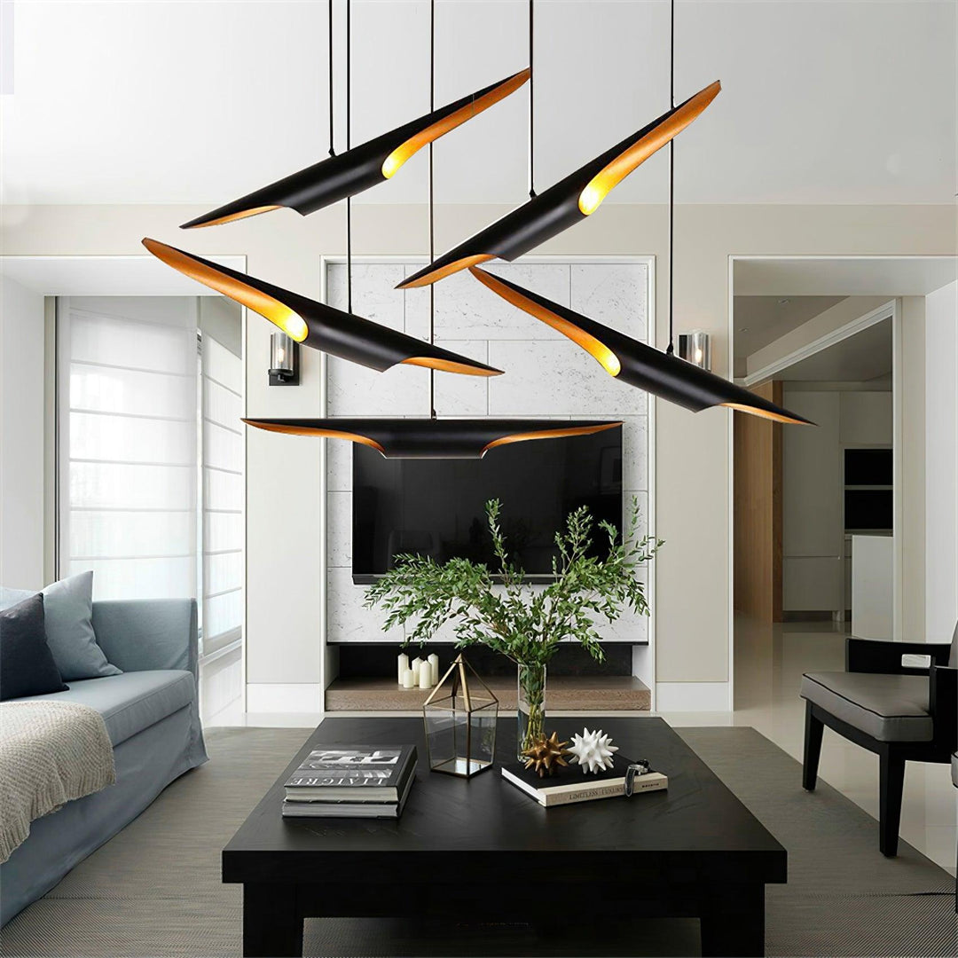 Coltrane Pipe Pendant Light 23.6' | Kalsten