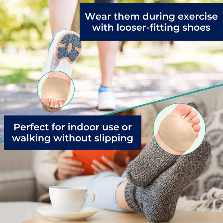 ComfortStep Morton’s Neuroma and Metatarsalgia Relief Pads | Gel Cushion and Metatarsal Support | Foot Pain Relief for Everyday Comfort Kalsten