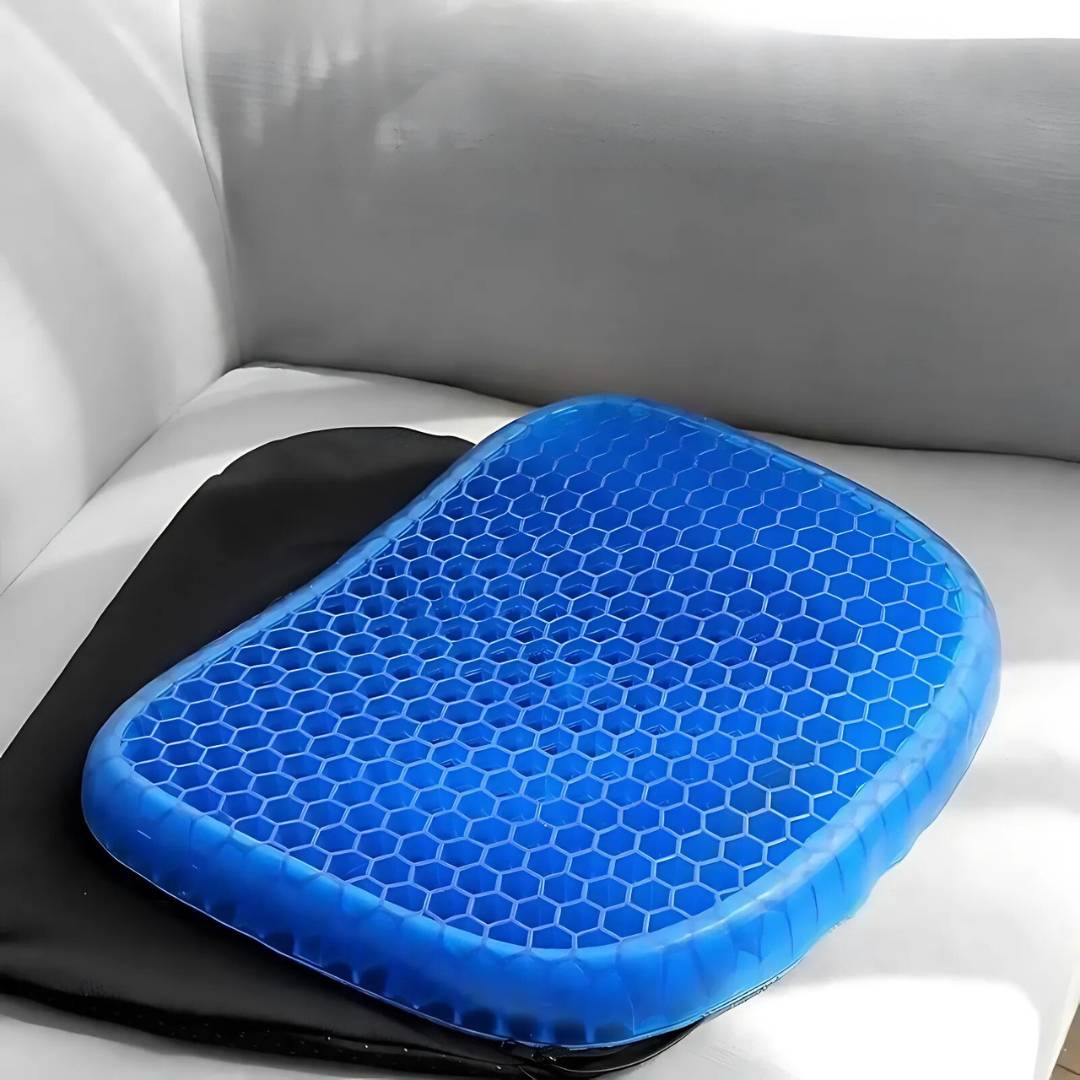 GelRelax Seat Cushion – Orthopedic Gel Cushion for Pressure Relief and Comfort | Kalsten