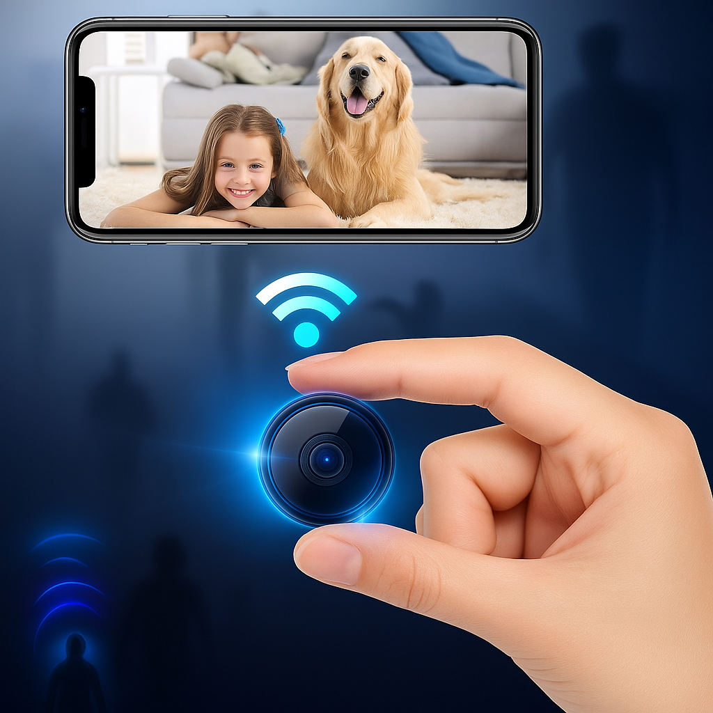 Wireless Mini HD Indoor Security Camera