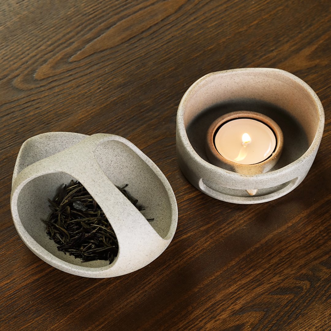 BowLift | Japanese Style Simple Candle Tea Warmer Pot