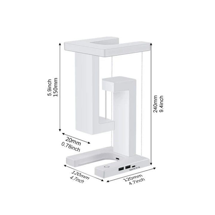 Anti Gravity Orbit Wireless Charging Night Lamp | Kalsten