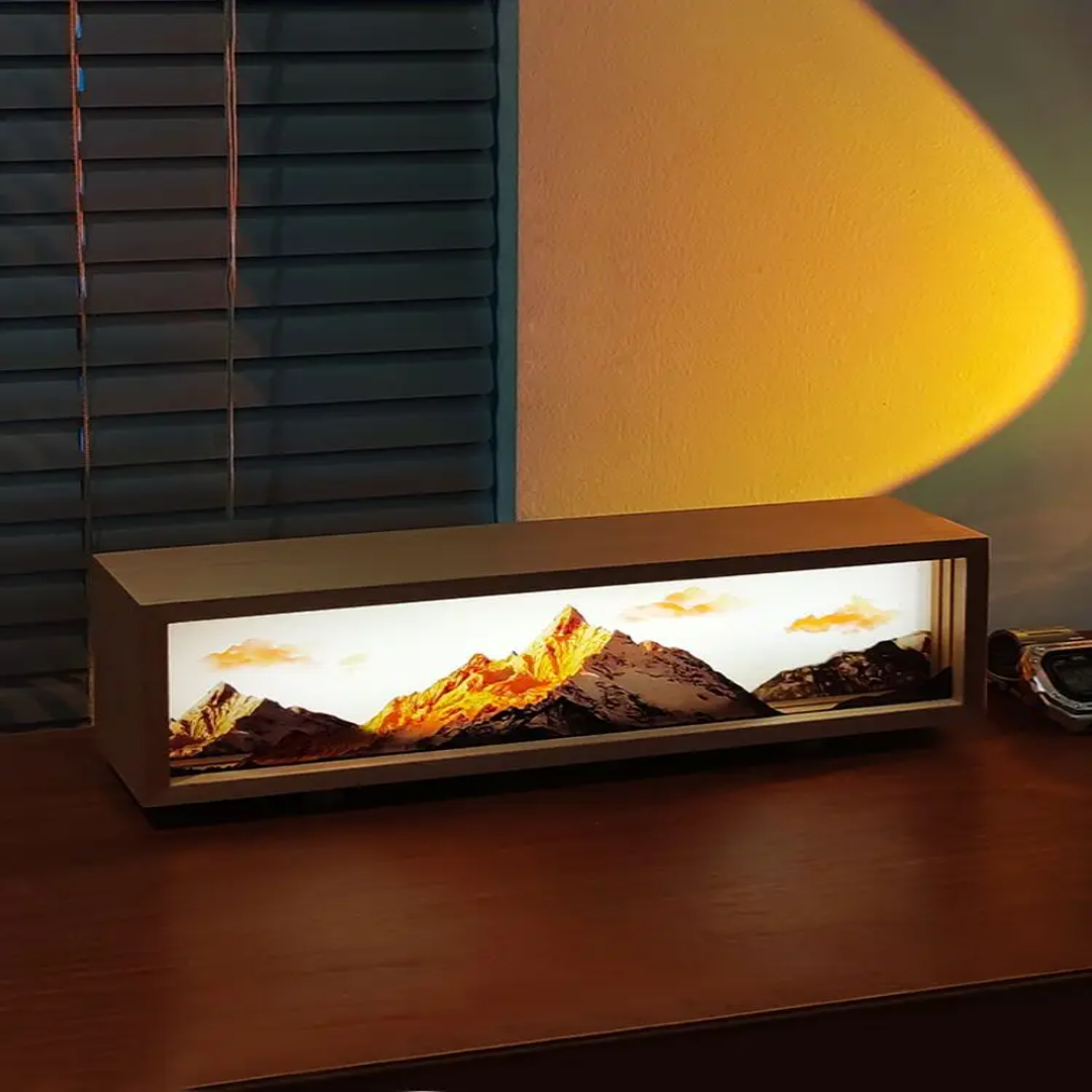 Dream Aura Interactive Desktop Artsy Canvas Lamp | Kalsten