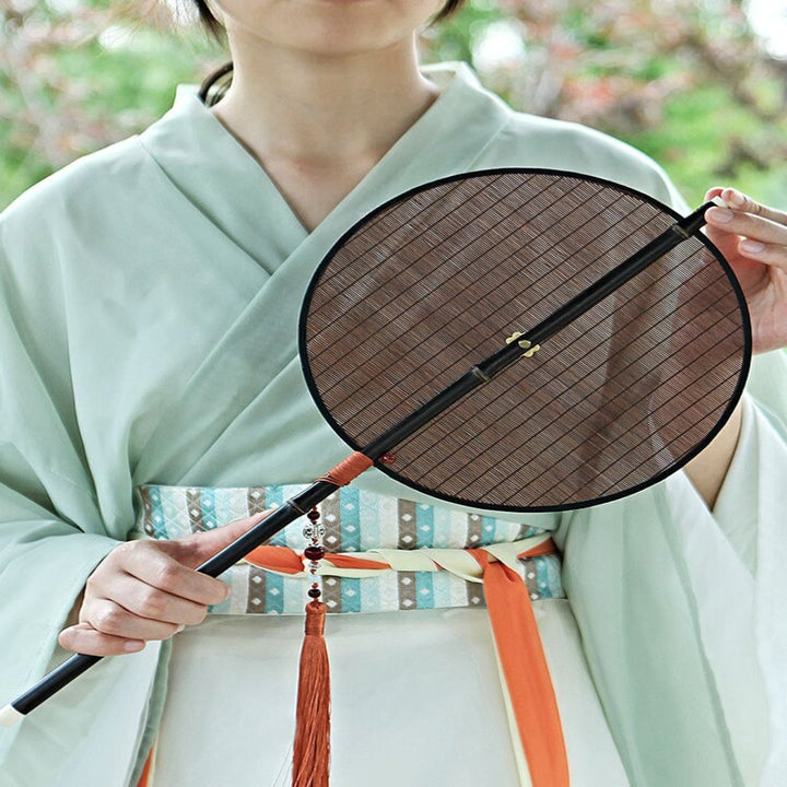 Foldable Bamboo Silk Hand Fan | Kalsten