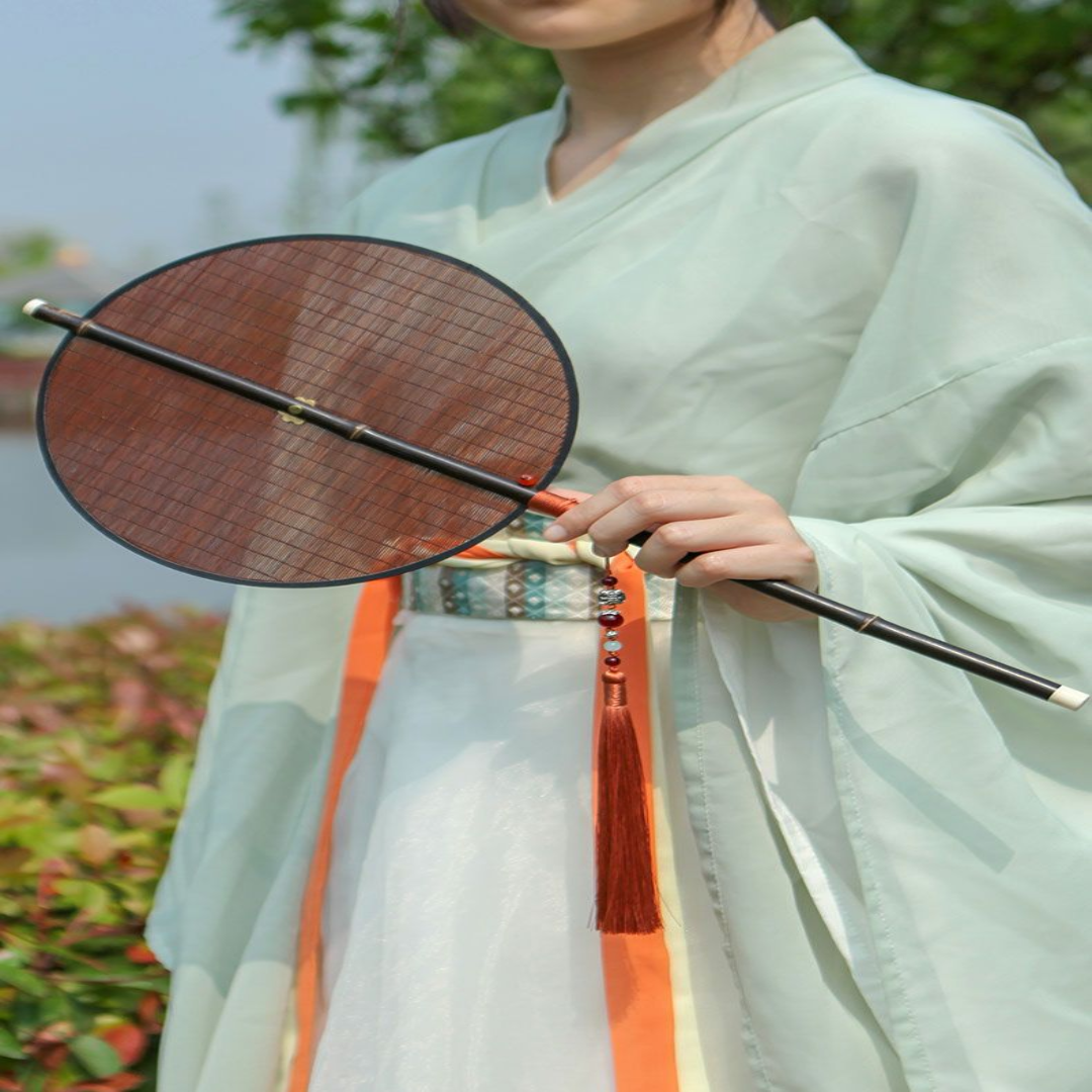 Foldable Bamboo Silk Hand Fan | Kalsten