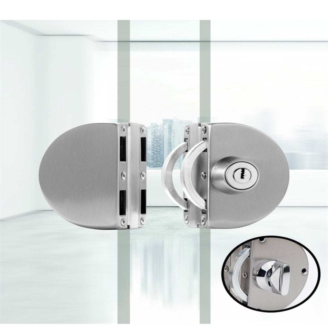 Kalsten | Sliding Door Stainless Steel Safety Glass Door Lock