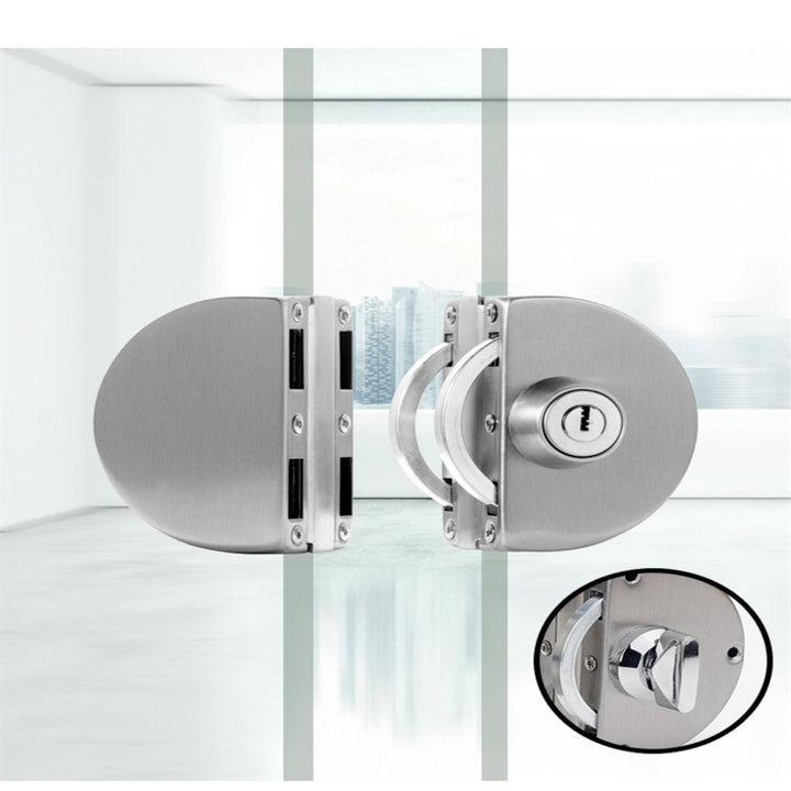 Kalsten | Sliding Door Stainless Steel Safety Glass Door Lock