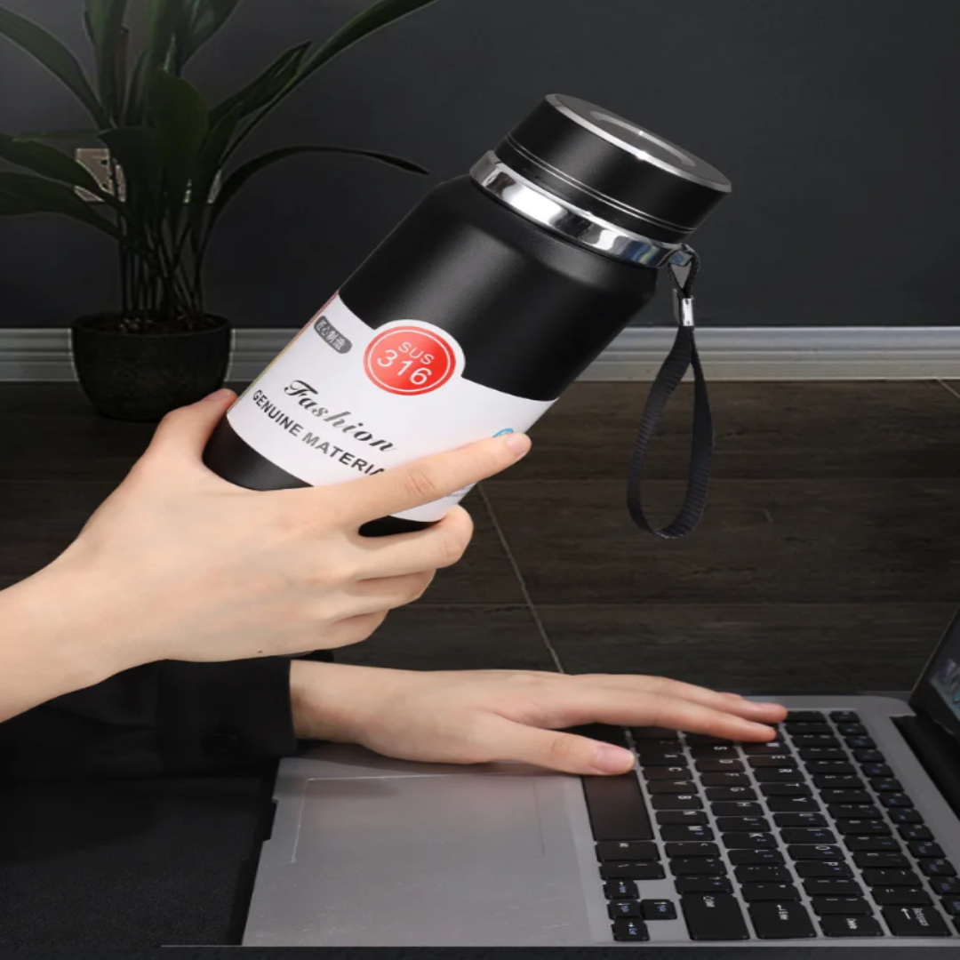 Stainless Steel Tea Maker Digital Temperature Thermos | Kalsten