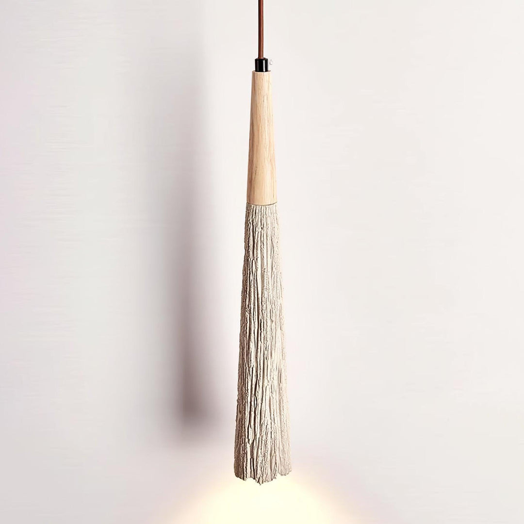 Concrete Pleated Drop light Pendant Lamp | Kalsten