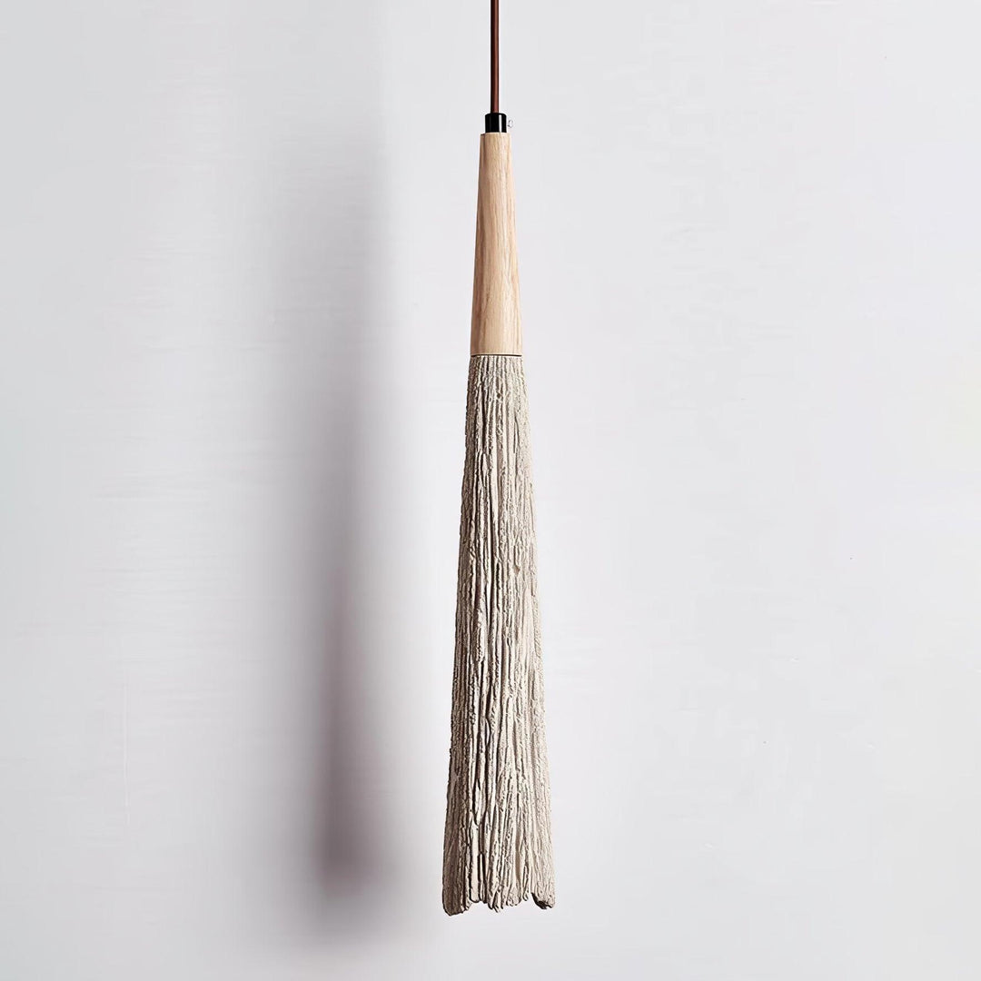 Concrete Pleated Drop light Pendant Lamp | Kalsten