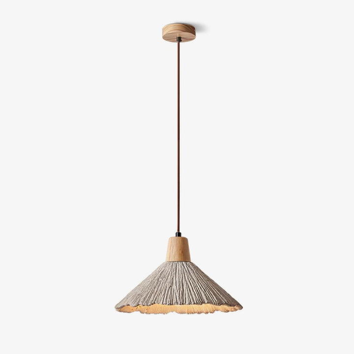 Concrete Pleated Drop light Pendant Lamp | Kalsten