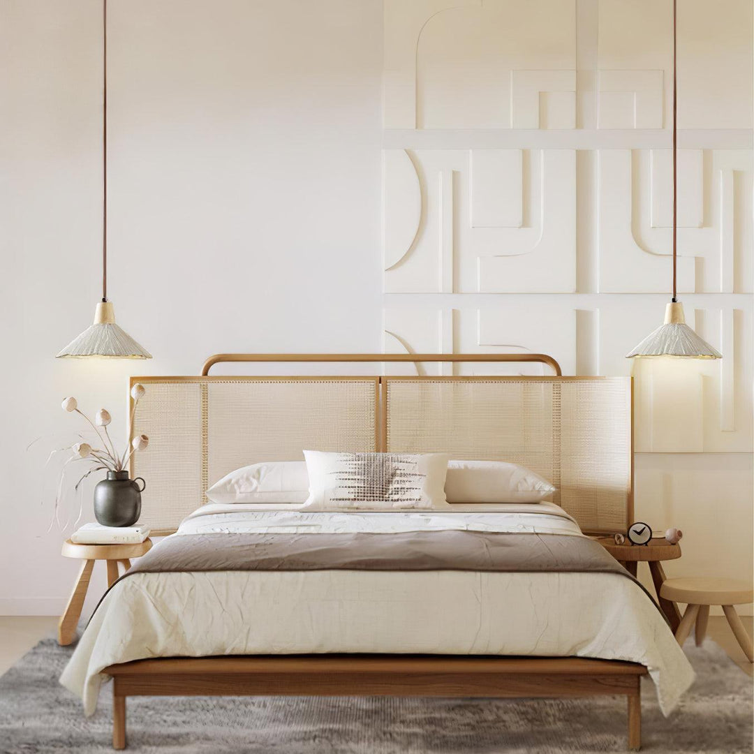 Concrete Pleated Drop light Pendant Lamp | Kalsten