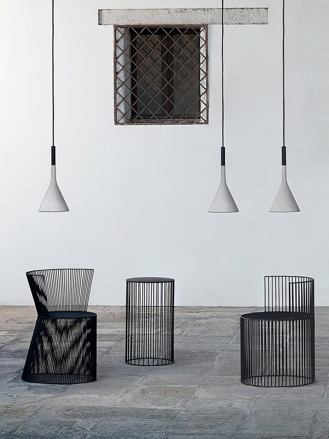 Conical Concrete Drop light Pendant Light | Kalsten