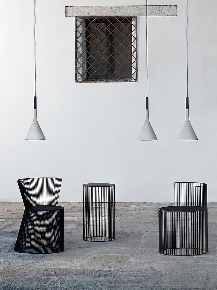 Conical Concrete Drop light Pendant Light | Kalsten