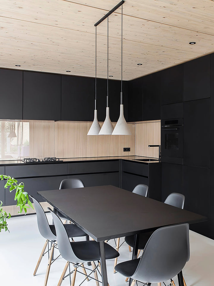 Conical Concrete Drop light Pendant Light | Kalsten
