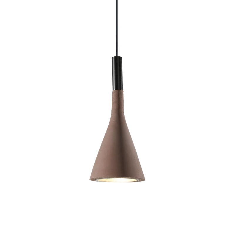 Conical Concrete Drop light Pendant Light | Kalsten