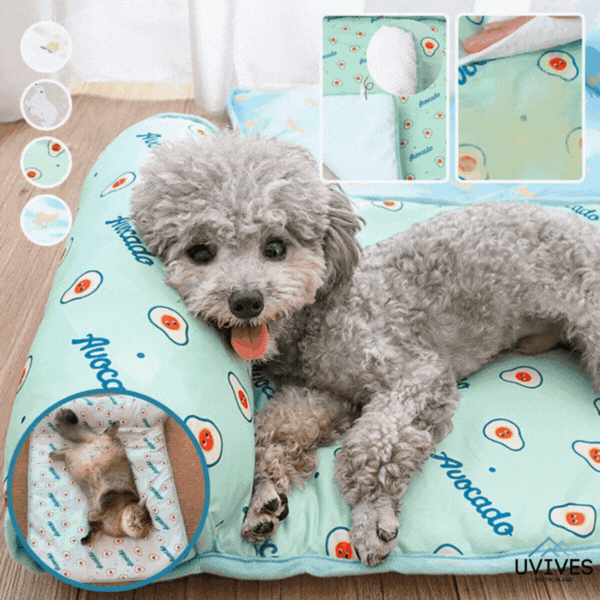 Cooling Mat Ice Silk for Dogs and Cats – Self-Cooling Without Electricity | Kalsten