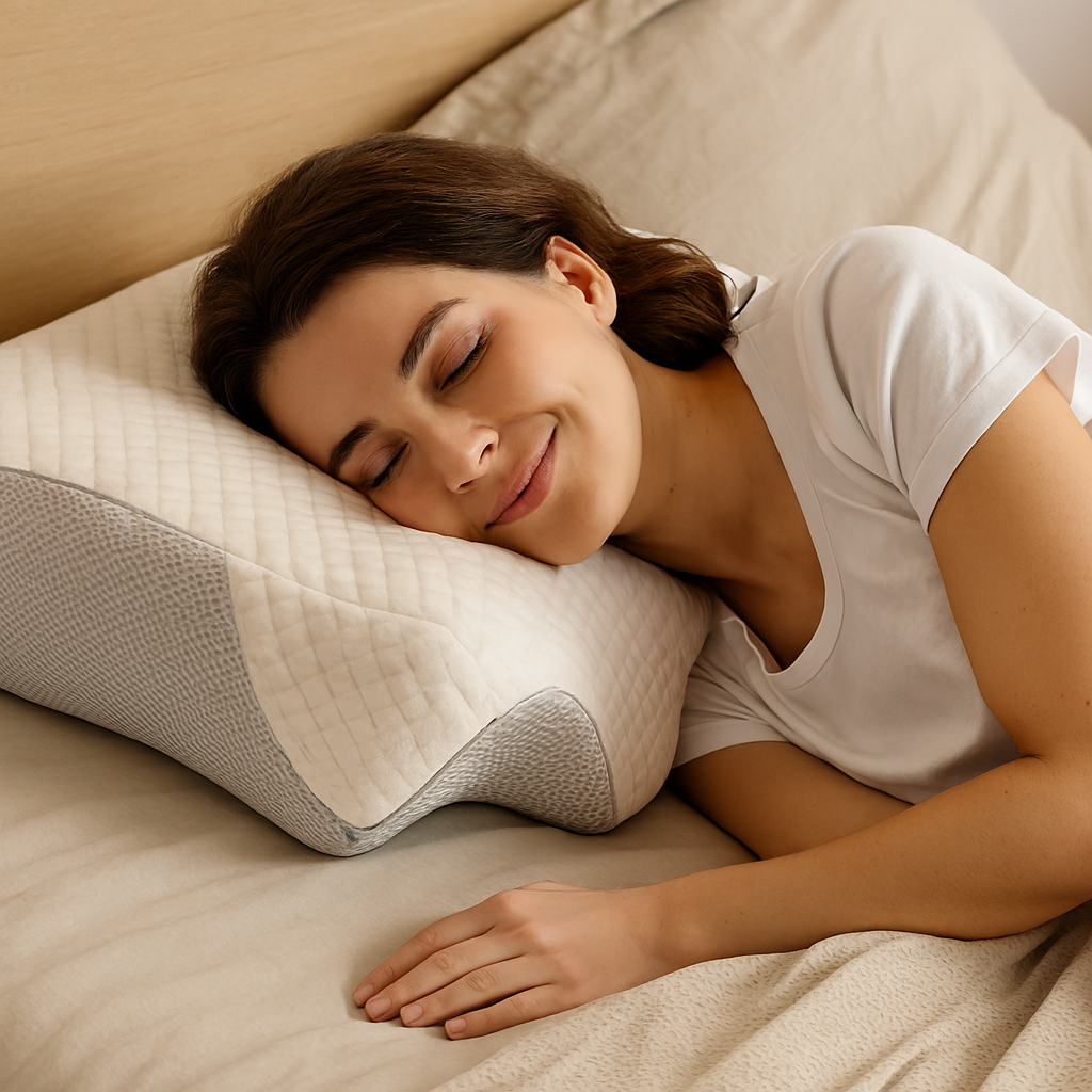 Kalsten | Orthopedic Memory Foam Pillow Neck Shoulder Support