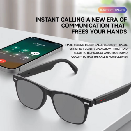 Kalsten | Smart Audio Sunglasses with Touch Control, AI Voice Assistant, and UV Protection