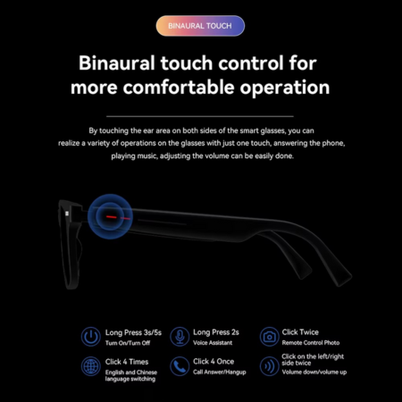 Kalsten | Smart Audio Sunglasses with Touch Control, AI Voice Assistant, and UV Protection