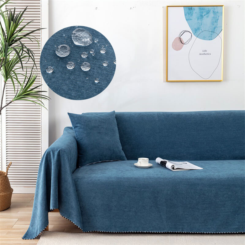Water-repellent Couchora Furniture Cover – Robust Corduroy Blanket for Sofa and Chair | Brehn