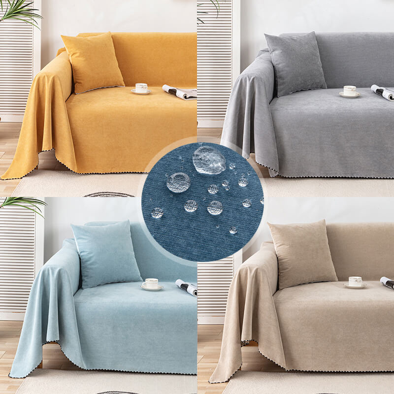 Water-repellent Couchora Furniture Cover – Robust Corduroy Blanket for Sofa and Chair | Brehn