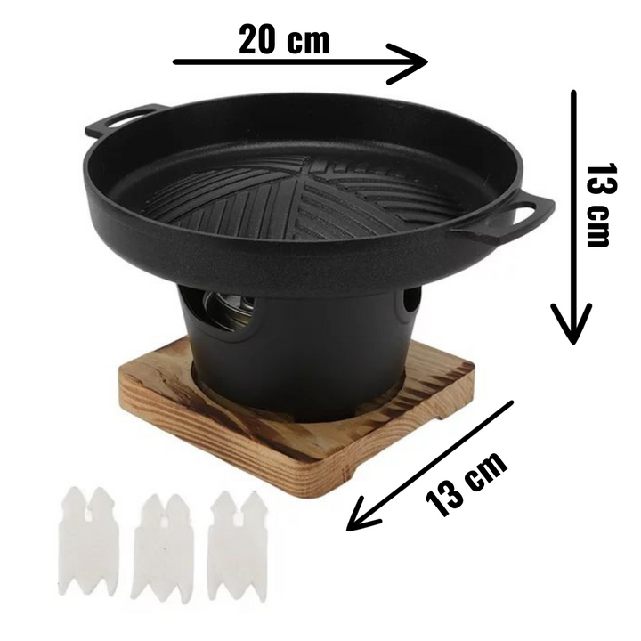 GrillMaster Pro - Stylish Portable BBQ for Outdoor Enjoyment Kalsten