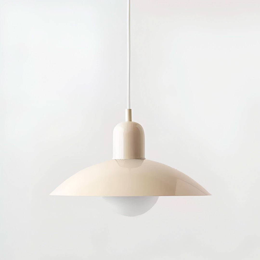 Kalsten | Modern Macaron Bauhaus Pendant Light – Iron Shade