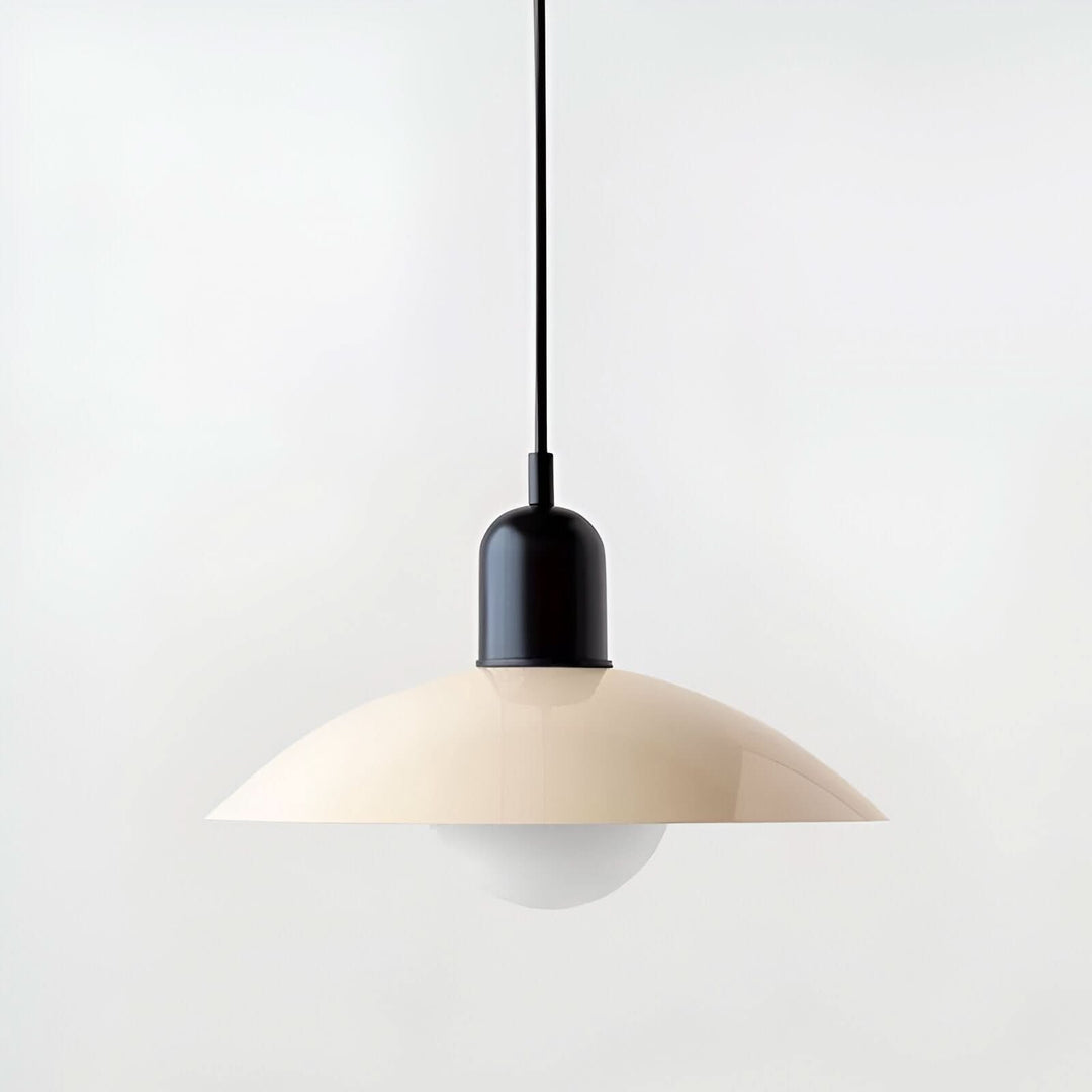 Kalsten | Modern Macaron Bauhaus Pendant Light – Iron Shade