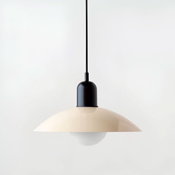 Kalsten | Modern Macaron Bauhaus Pendant Light – Iron Shade