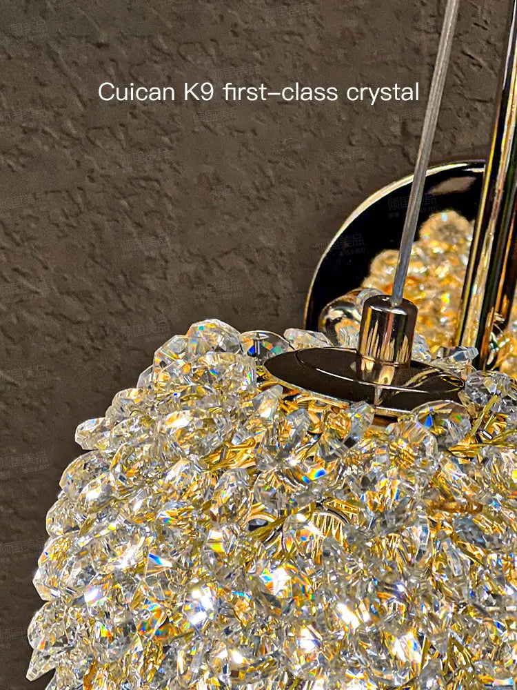 Luxury Wall Lamp of Crystal - Refined Lighting for Your Interior Kalsten