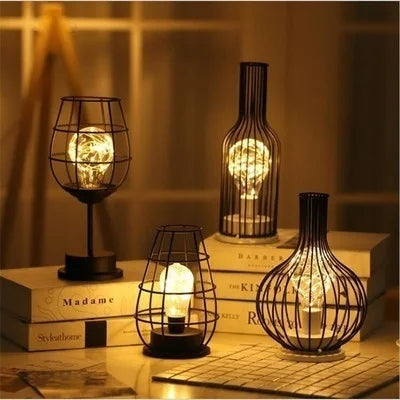 Retro Minimalist Hollow Lamps for Timeless Atmosphere Kalsten